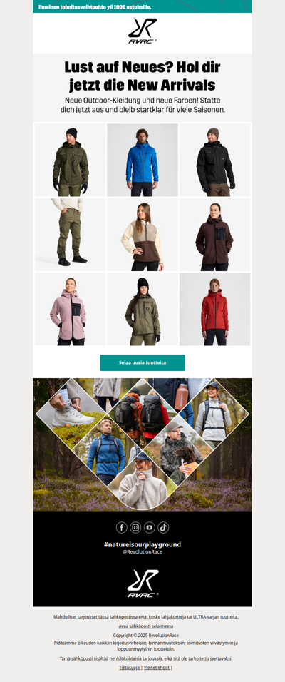 Älä missaa uusimpia tuotteitamme