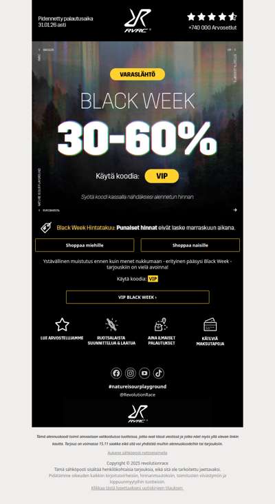 30-60% alennus: VARASLÄHTÖ on käynnissä!💥