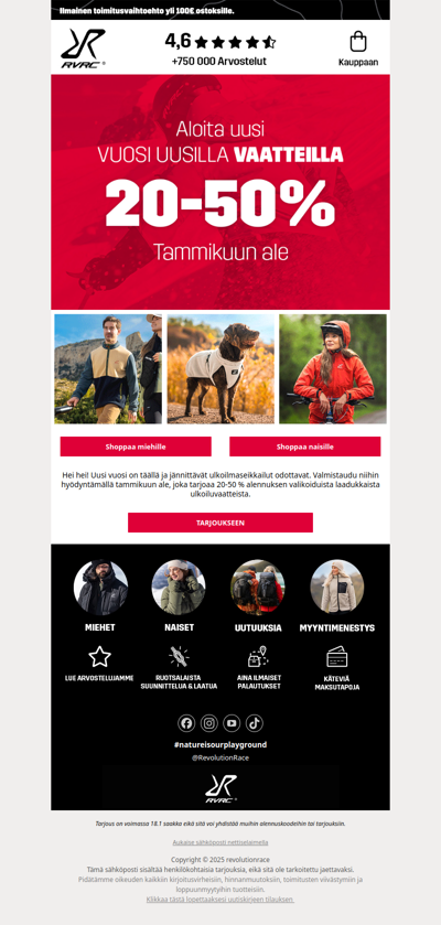 20-50 % ale ⭐️ Tammikuun ale
