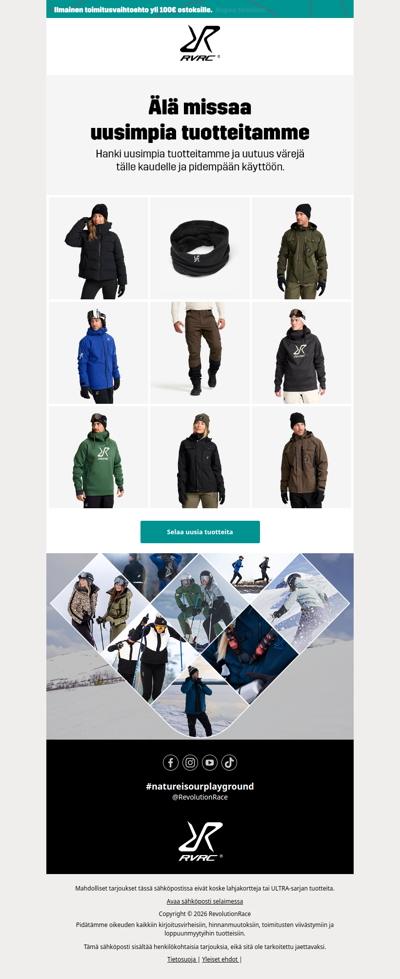 Älä missaa uusimpia tuotteitamme