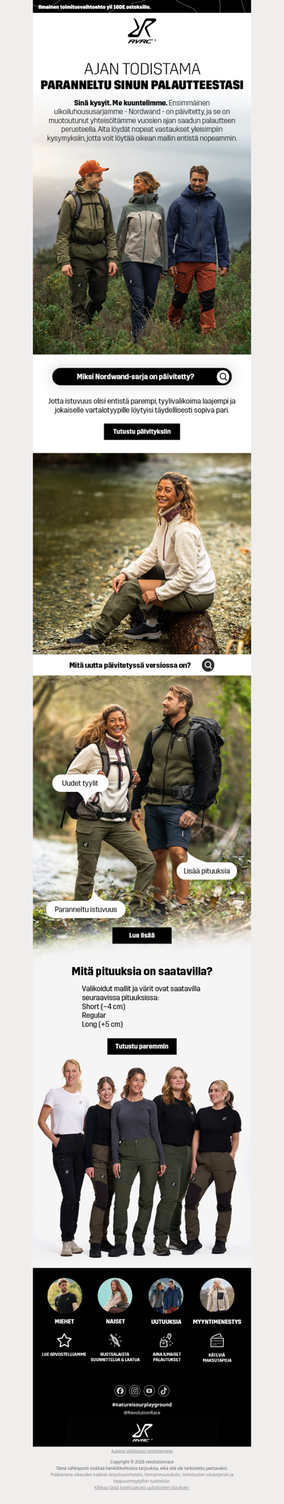 Mitä uutta Nordwand-housuissa on? 👀