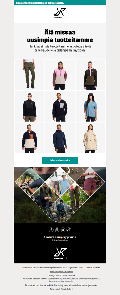 Älä missaa uusimpia tuotteitamme