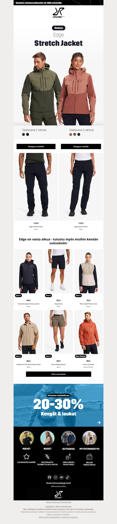 UUTUUDET | + Jopa 30% ale kengistä & laukuista