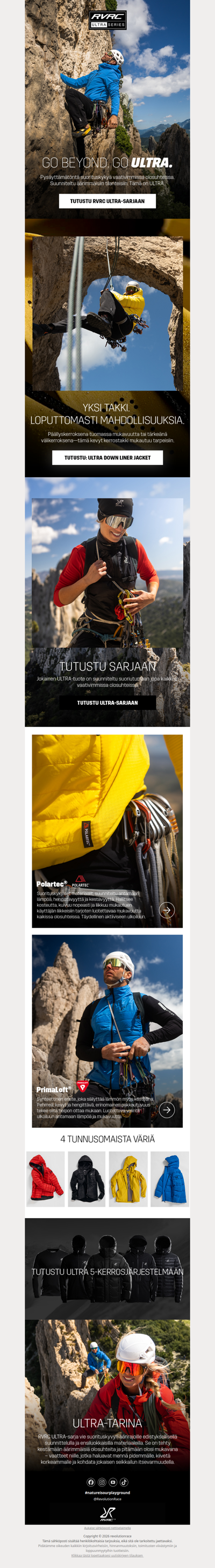 Tutustu RVRC ULTRA-sarjaan💫