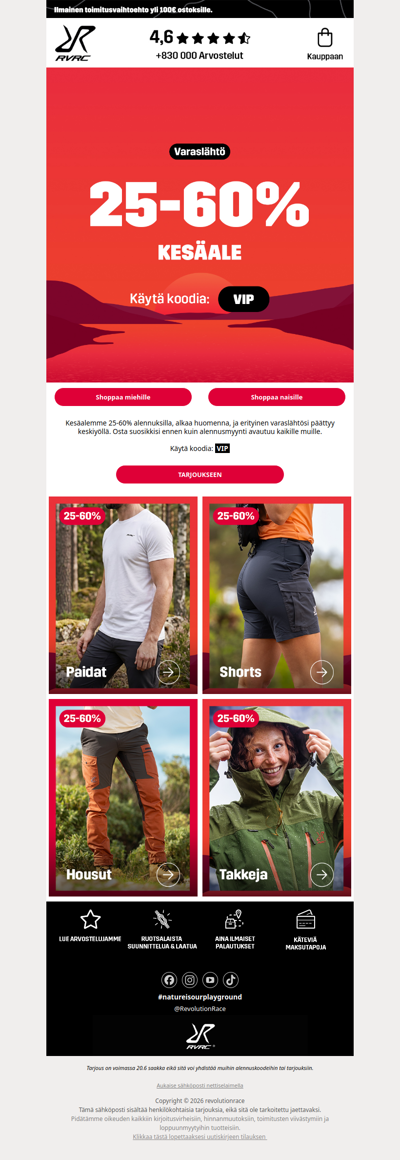 VIP 25–60% | PÄÄTTYY PIAN! ⏳