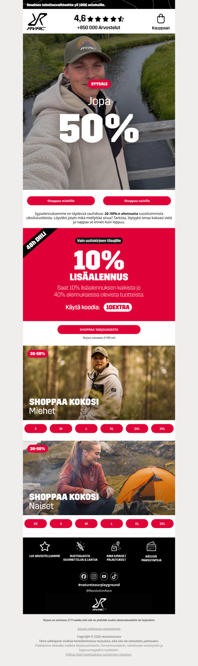 Onko sinun kokoa vielä saatavilla? ⚡