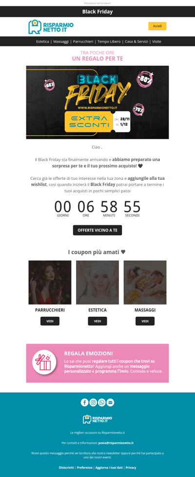 💣 Sta per Iniziare il Tuo Black Friday