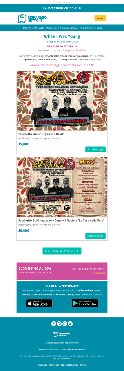 🎶 Rivivi Le Emozioni Degli Anni '70 '80