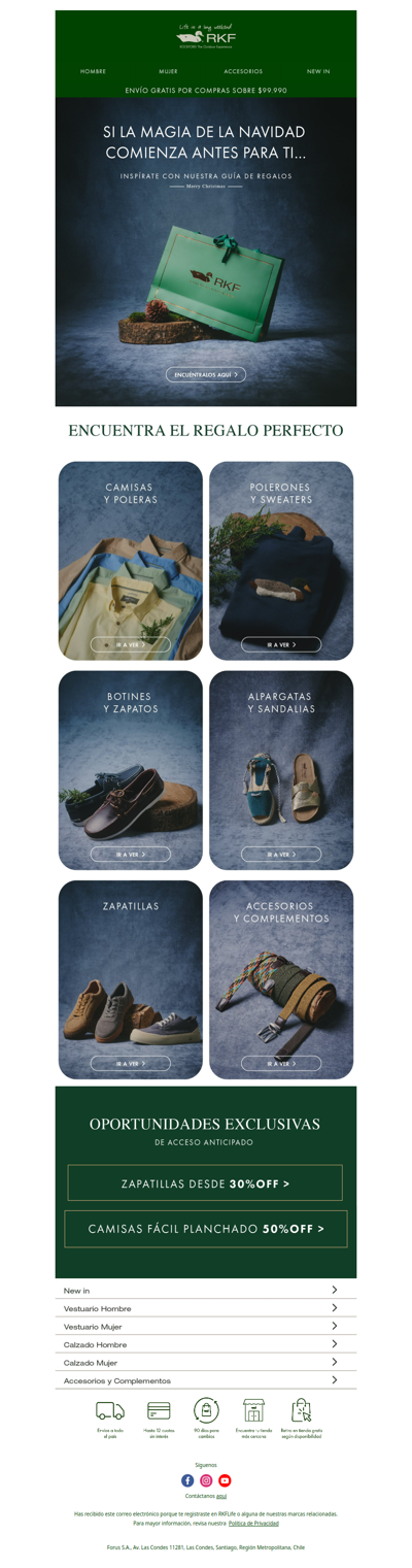 ¿Búsqueda anticipada de regalos?🎄¡Este mail es para ti!