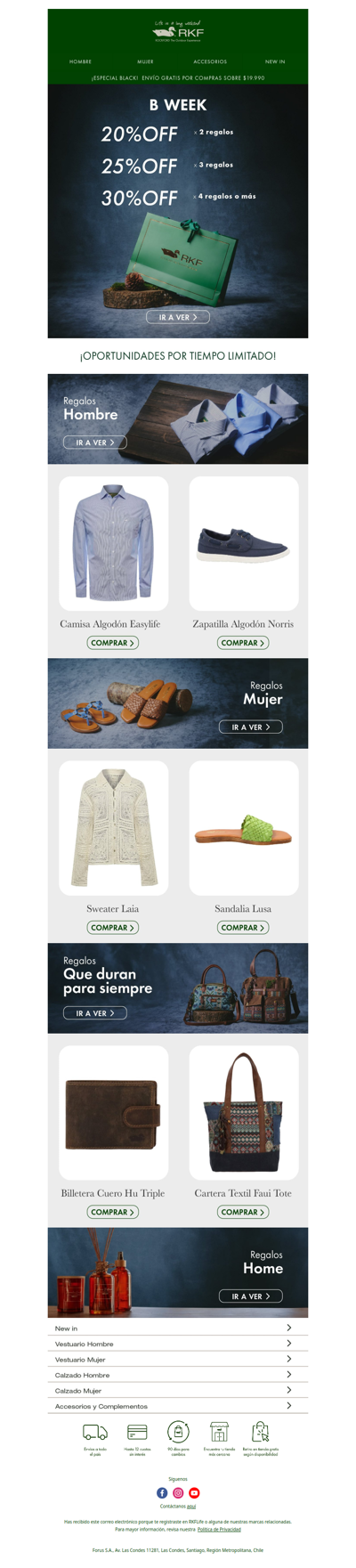 Hasta 50%OFF + 30%dcto adicional 🎁🦆