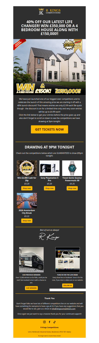 40% LAUNCH DISCOUNT!!!