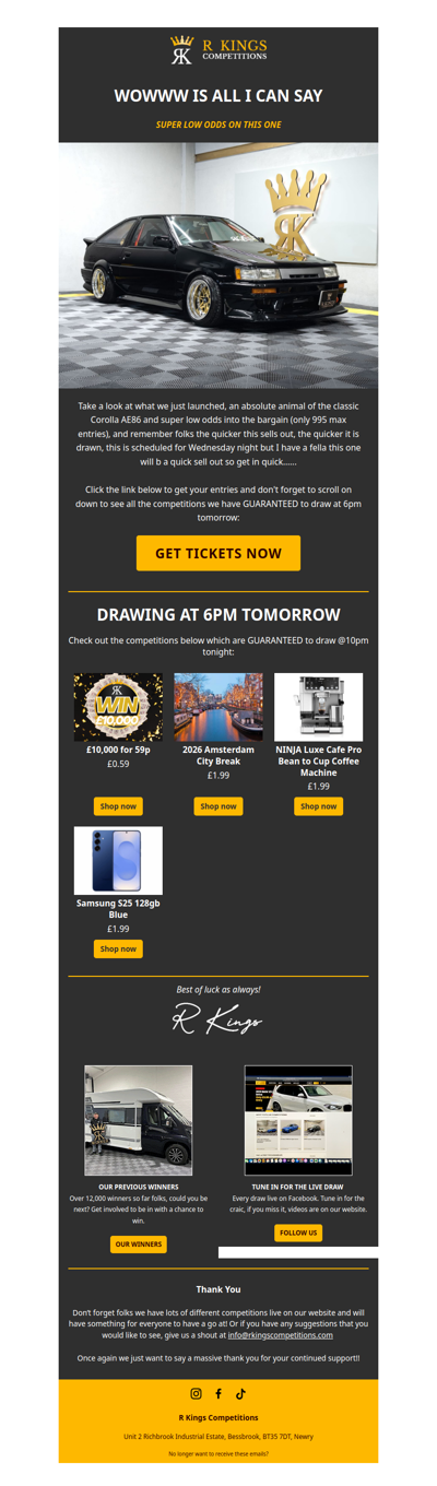 LOW ODDS BEAST OF A COROLLA AE86 JUST LAUNCHED