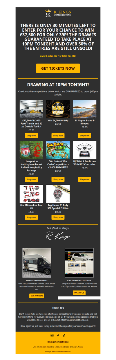 LAST CHANCE - MASSIVELY UNDERSOLD!