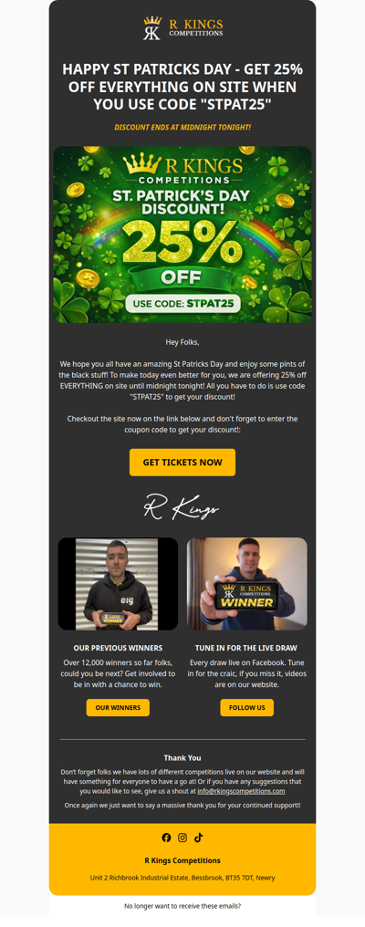 🍀HAPPY ST PATRICKS DAY!