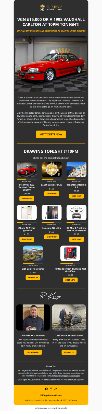 AMAZING ODDS - WIN BIG TONIGHT AT 10PM!