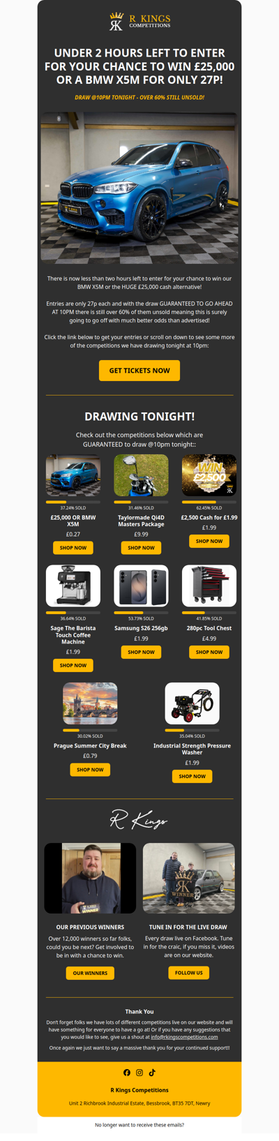 Less Than Two Hours Left To Enter!