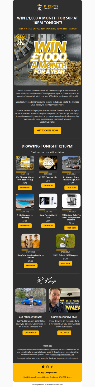 OVER 45% STILL UNSOLD!