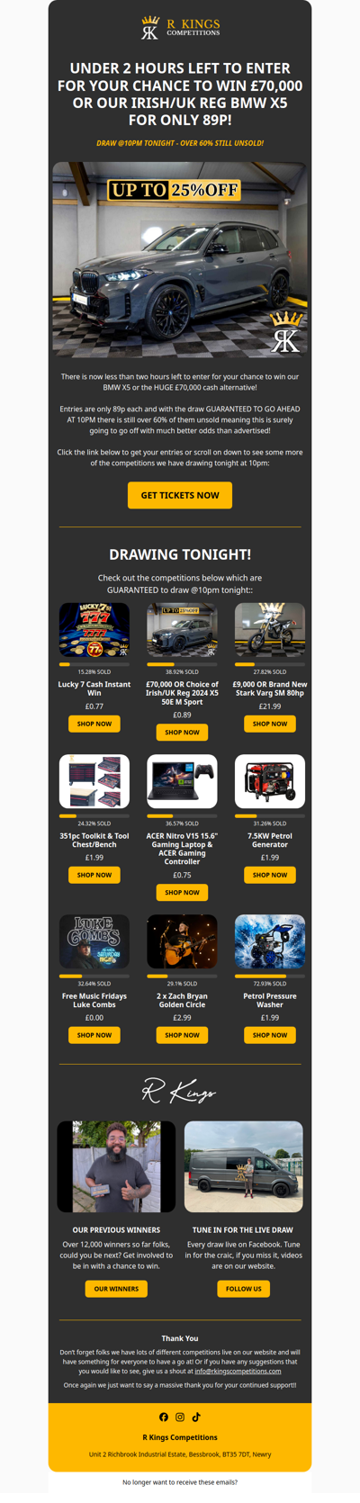 Less Than Two Hours Left To Enter!