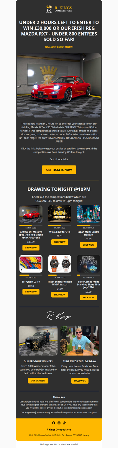 WIN £30,000 TONIGHT @10PM!