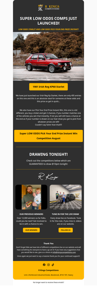 ONLY 495 ENTRIES
