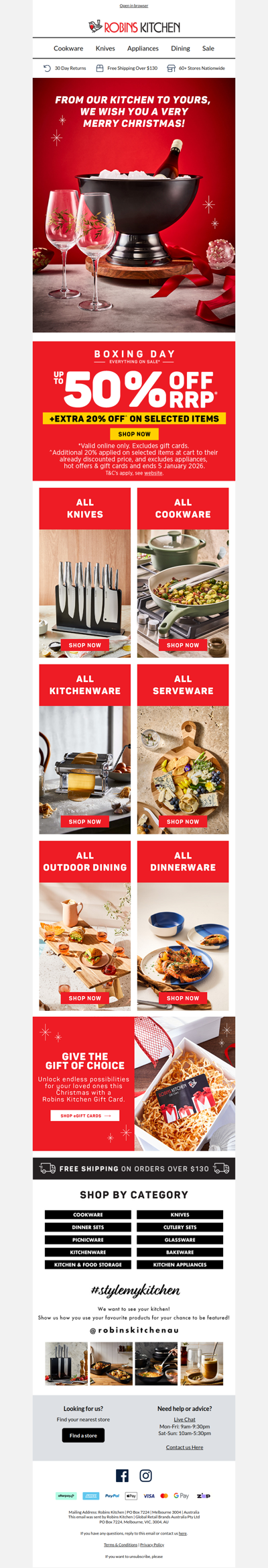 Warm wishes from Robins Kitchen ✨