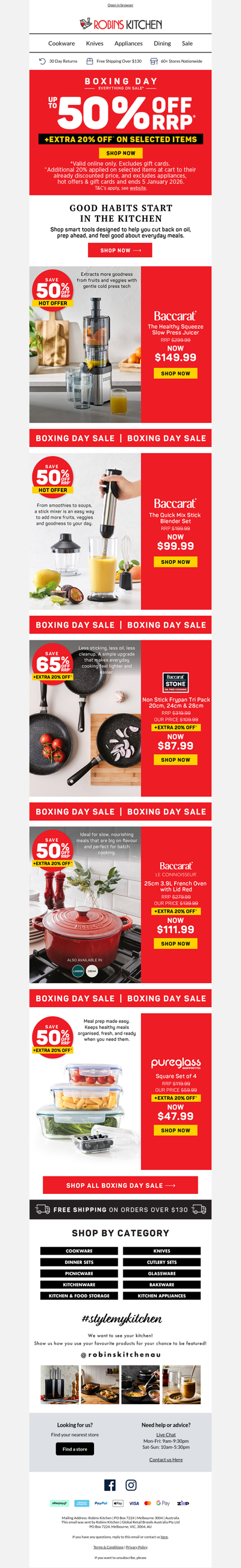 Start Fresh in the Kitchen