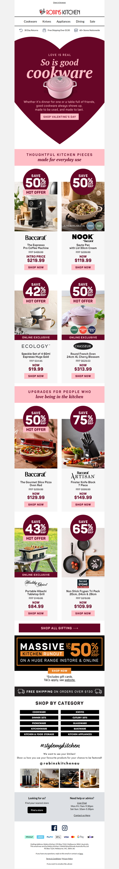 Love is real. So is good cookware.