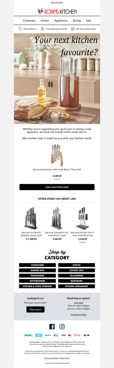 Did you see something you liked?