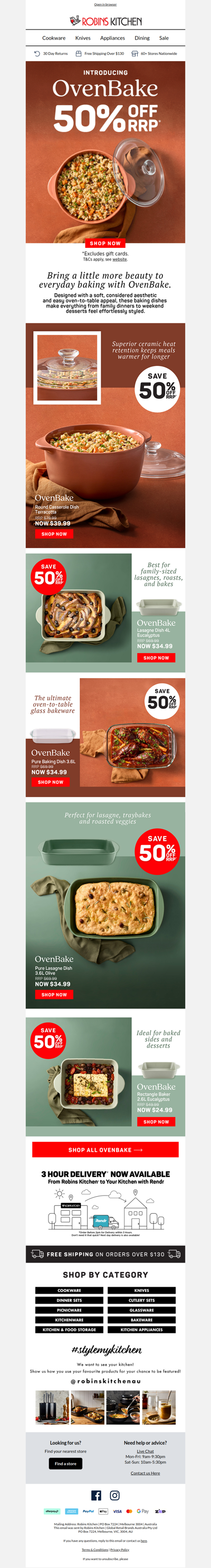 Meet OvenBake: made to serve 👩‍🍳