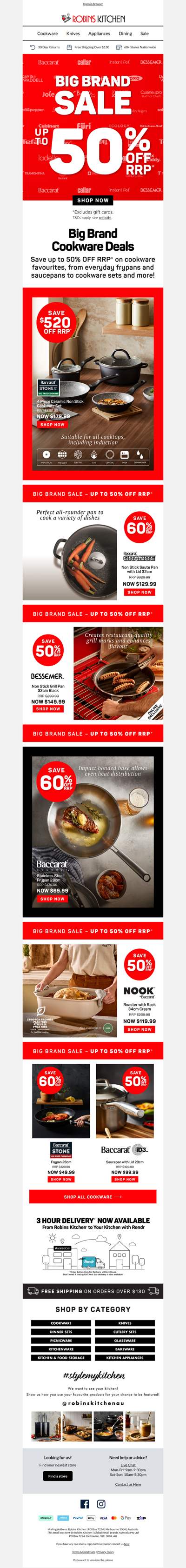 BIG Brand Sale: Cookware Edit 🍳