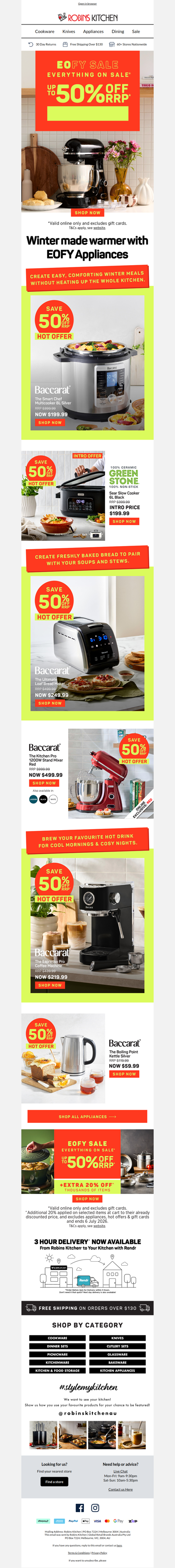 🚨 DON’T MISS THESE EOFY APPLIANCE DEALS 🚨
