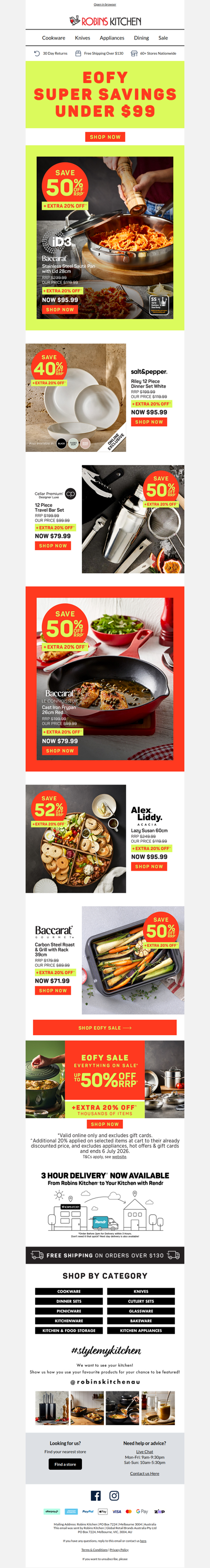 EOFY deals under $99 😱