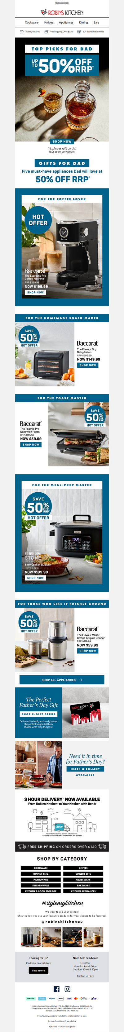 For Dad… or your own kitchen 👀
