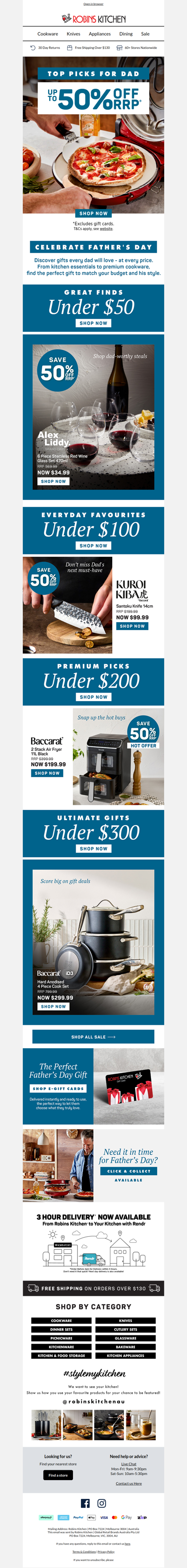 Find the gift that fits every Dad... and your budget 💸