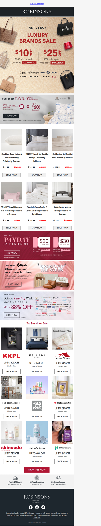 Shop Luxury from Coach, Michael Kors and More — Up to $25 OFF!