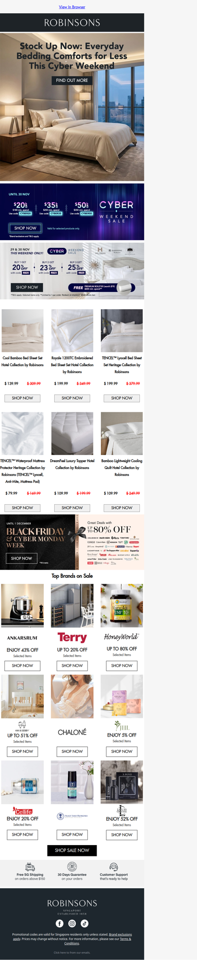 Cyber Weekend Comforts: Upgrade Your Bedding for Less