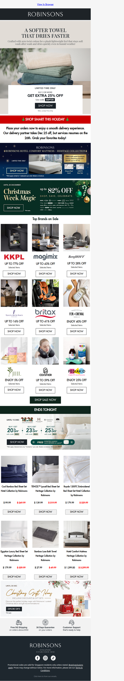 Your Softest Towels Yet, Now with Extra 25% OFF, Limited Time!