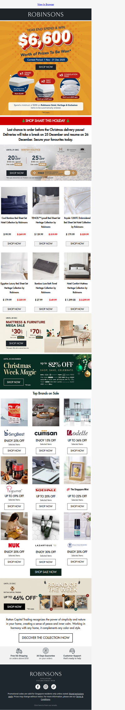 Chance to Win $6,600 in Luxury Bedding Prizes