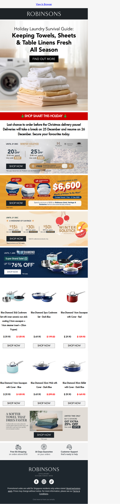 Holiday Hosting? Here’s How to Keep Towels & Linens Fresh