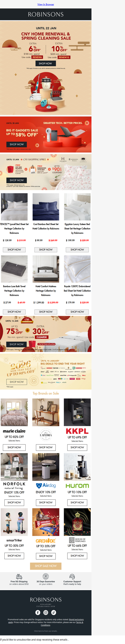 Spring Clean for CNY! Up to 10% OFF Home Essentials 🧧