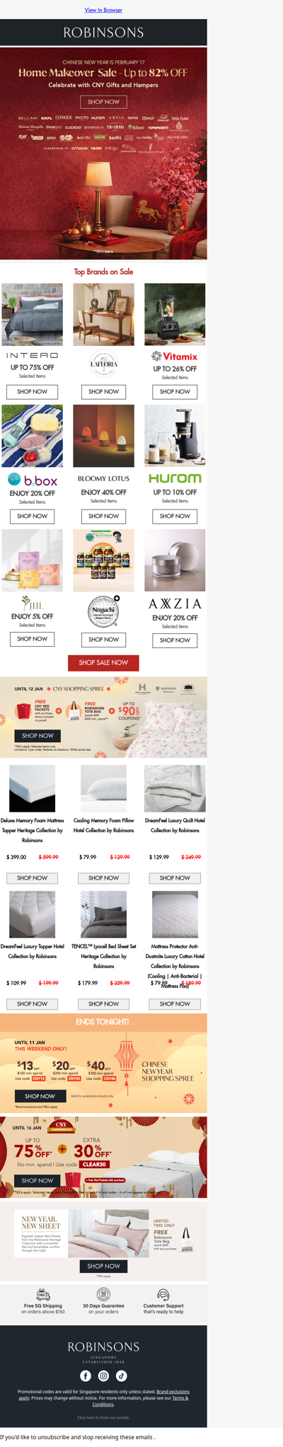 A Fresh Start for Your Home This CNY — Up to 82% OFF