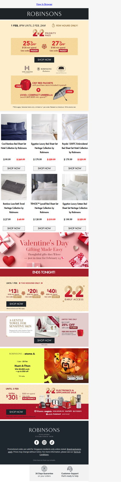 2.2 Priority Pass: Save Up to 27% OFF Tonight + Free CNY Gifts 🧧