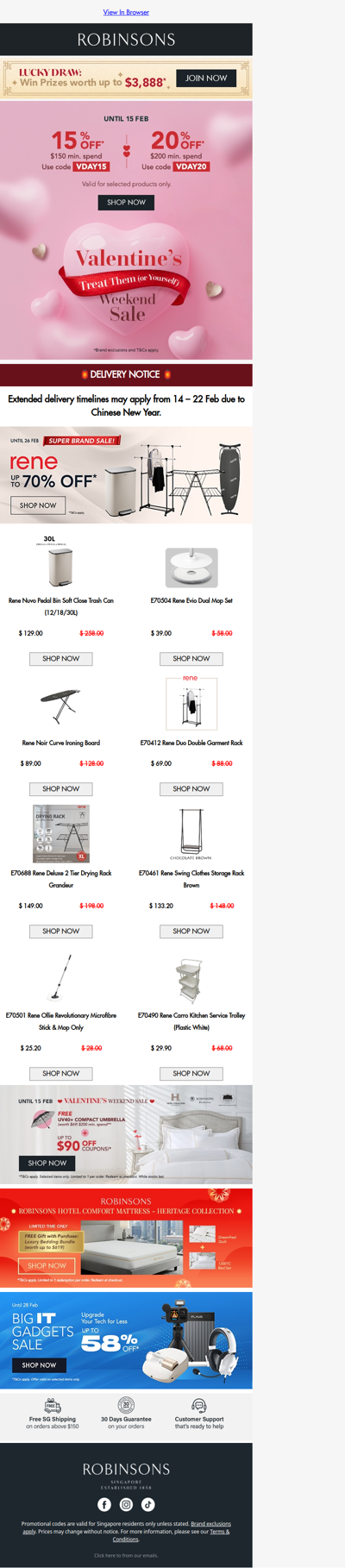 A Valentine’s Treat You’ll Love—Up to 20% Off 💕