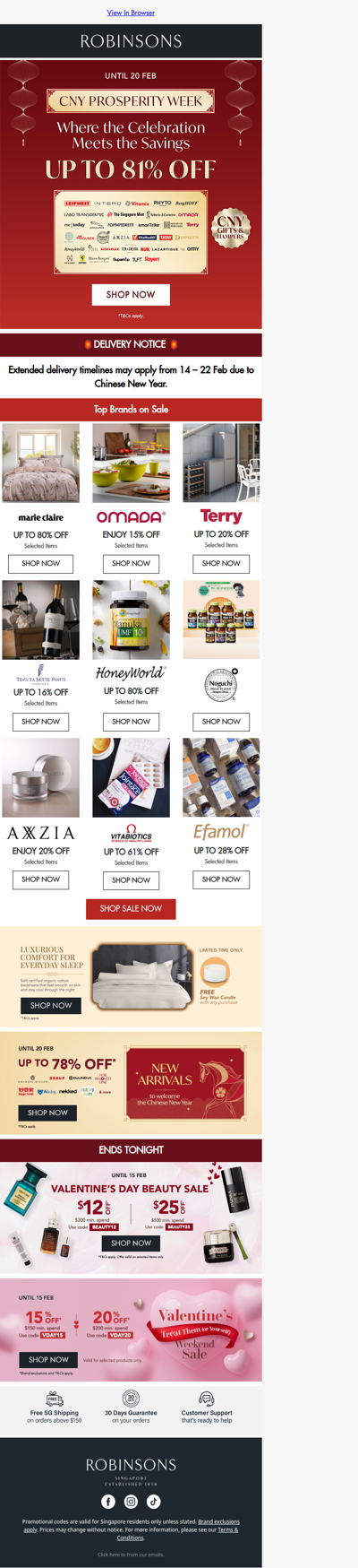 Home Upgrades Up to 81% OFF for a Big CNY Glow