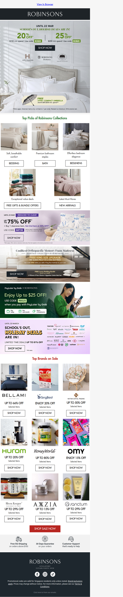 School’s Out! Enjoy 25% OFF Robinsons Collections Holiday Deals ✨