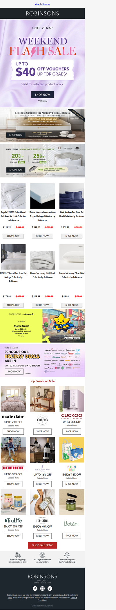 Flash Into Savings: Up to $40 Off Vouchers This Weekend