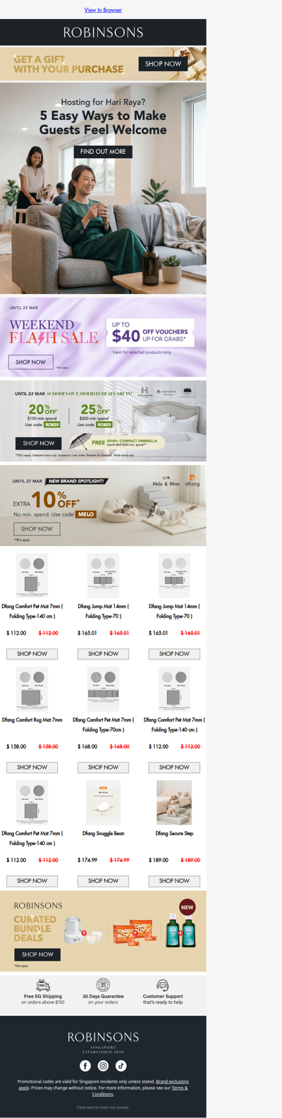 Make Hari Raya Hosting Easier With These 5 Welcoming Touches