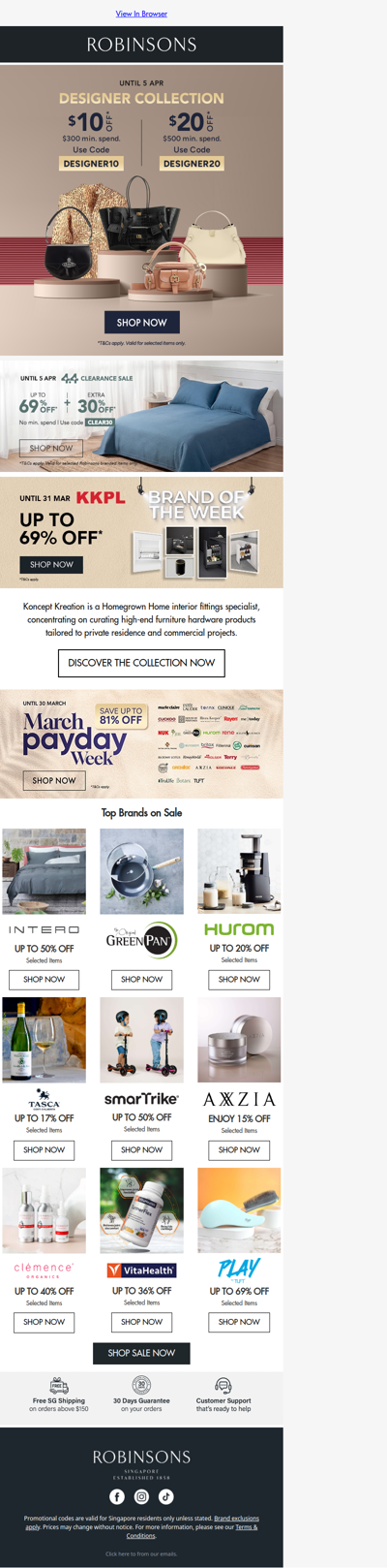 Check Out Designer Finds, Now with Extra Savings