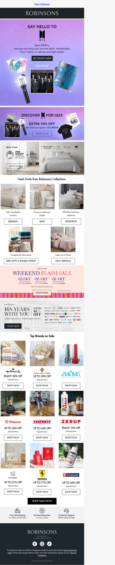 BTS Has Landed at Robinsons: Shop the New Arrivals 💜