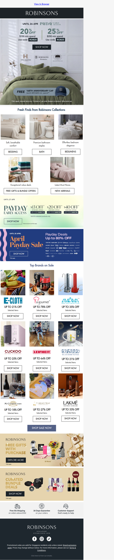 A Better Bed, a Better Payday Treat from Robinsons